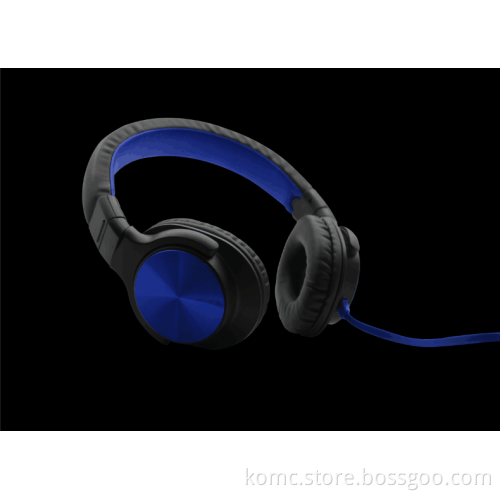 Metallic mobilephone headphone with mic for listening music